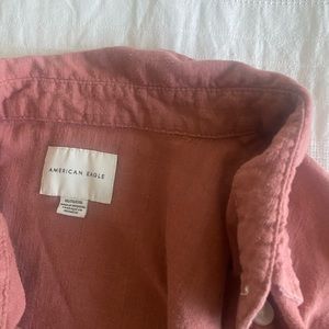 American eagle button up